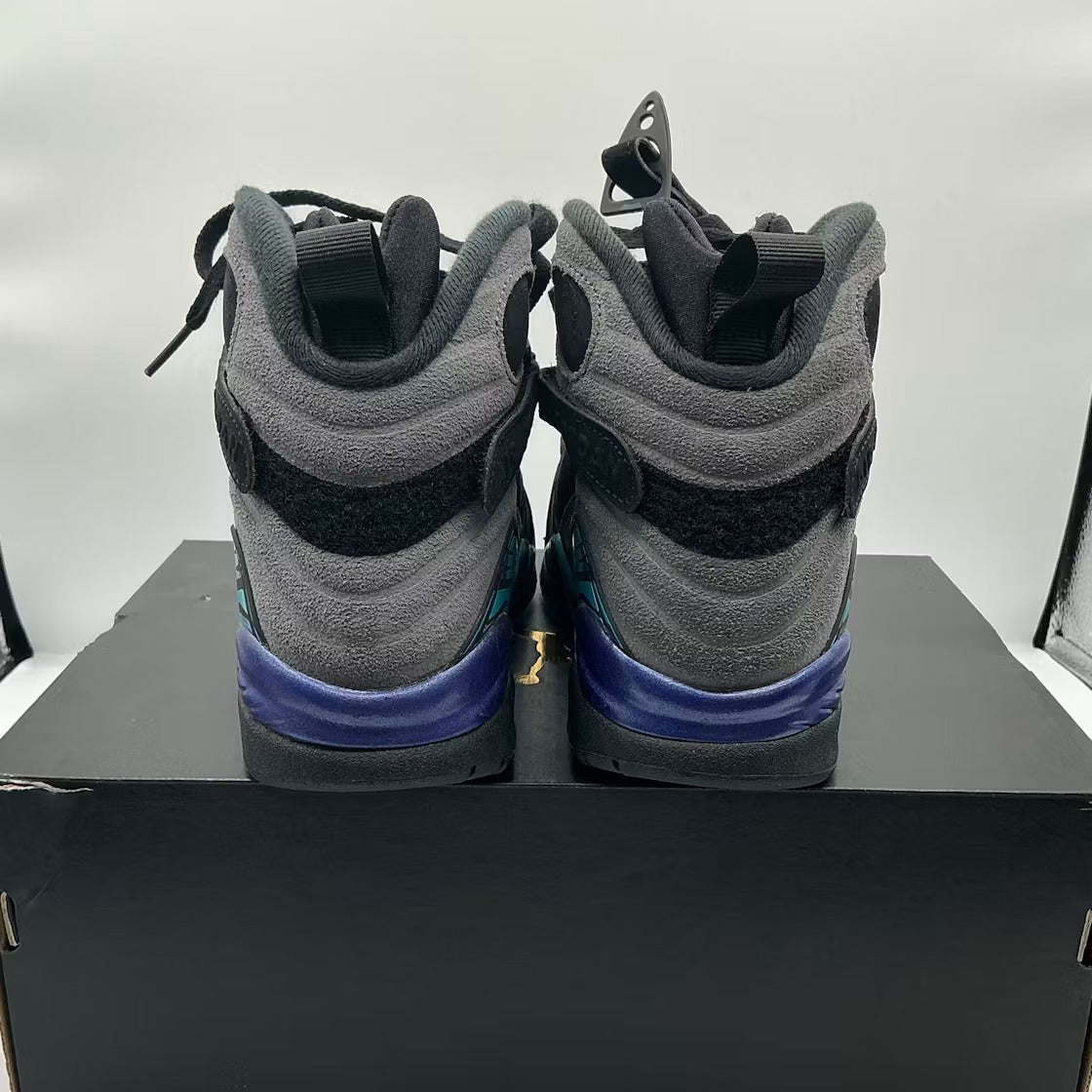 Used - Air Jordan 8 Retro Aqua (2025) (GS) - US 5.5Y - detail 3