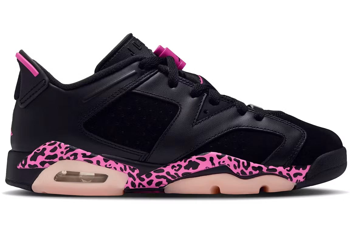 Air Jordan 6 Retro Low Black Fierce Pink (GS) - catalog main image