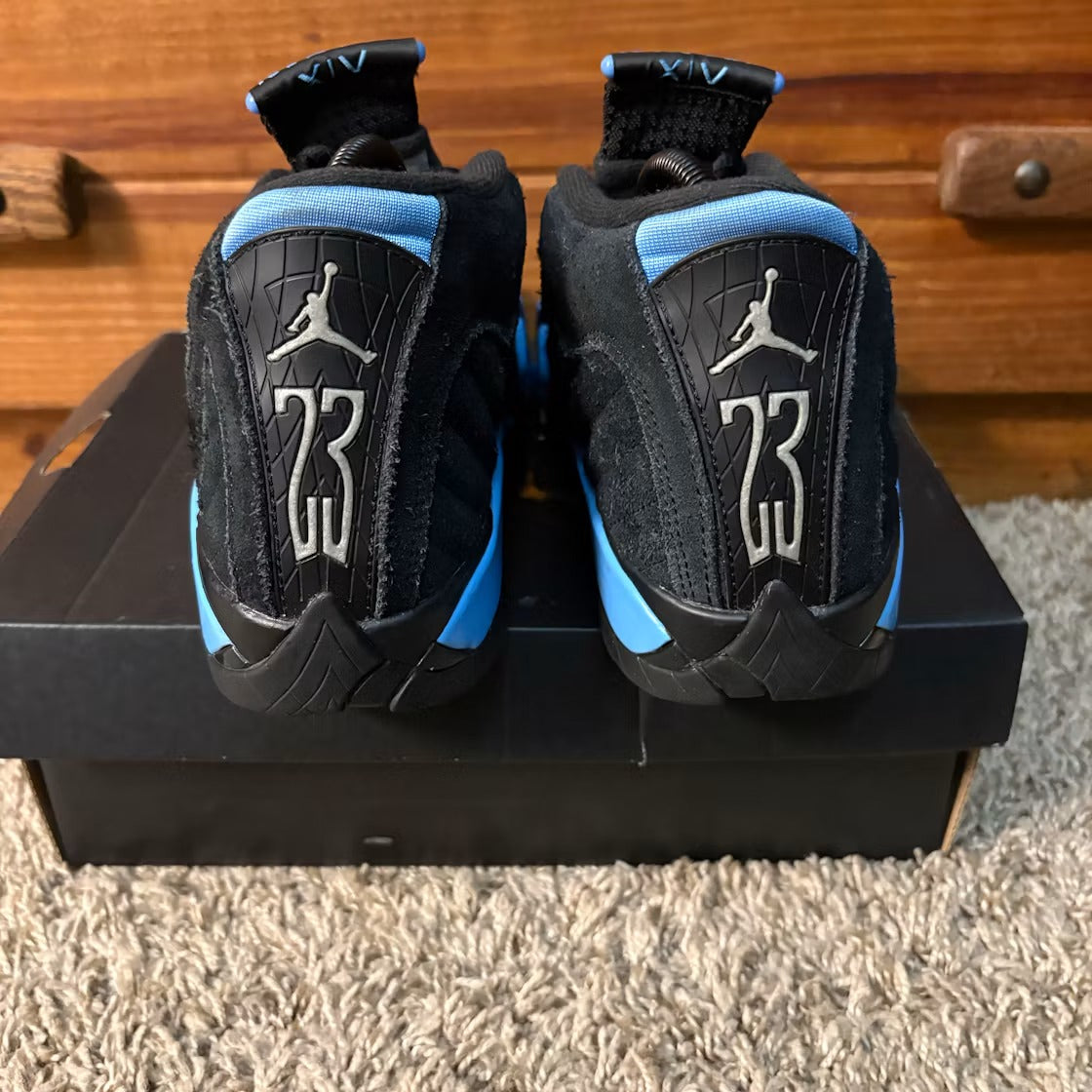 Used - Air Jordan 14 Retro Black University Blue (2026) (GS) - US 7Y - detail 5