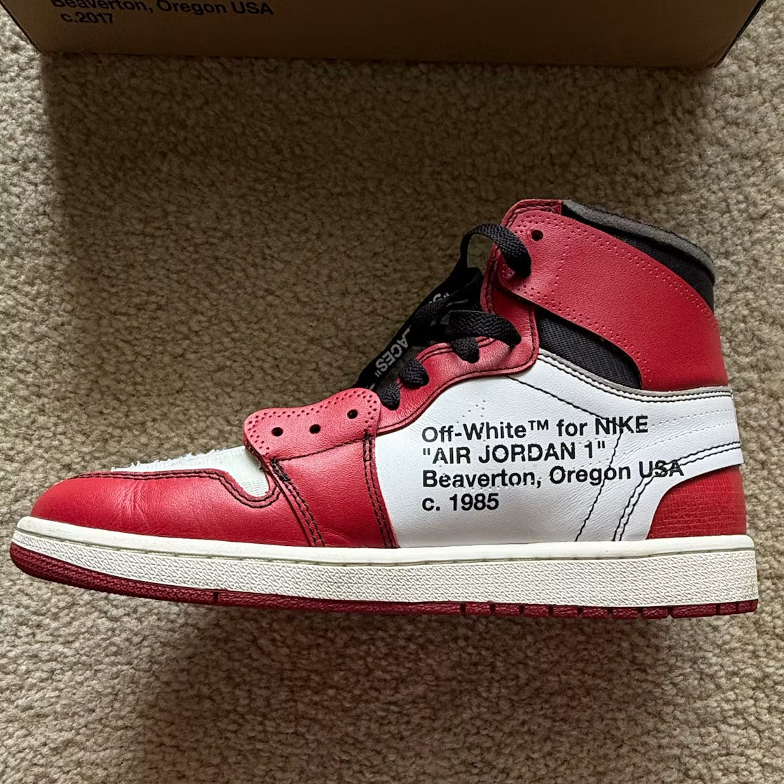Used - Air Jordan 1 Retro High Off-White Chicago - US M 9.5 - detail 2