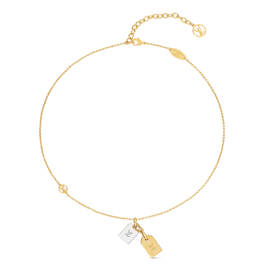 18K Louis Vuitton Nanogram Necklace