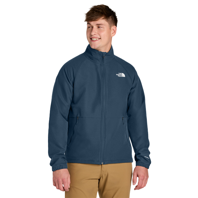 The North Face Shady Blue Dark Heather Barr Lake Softshell Jacket
