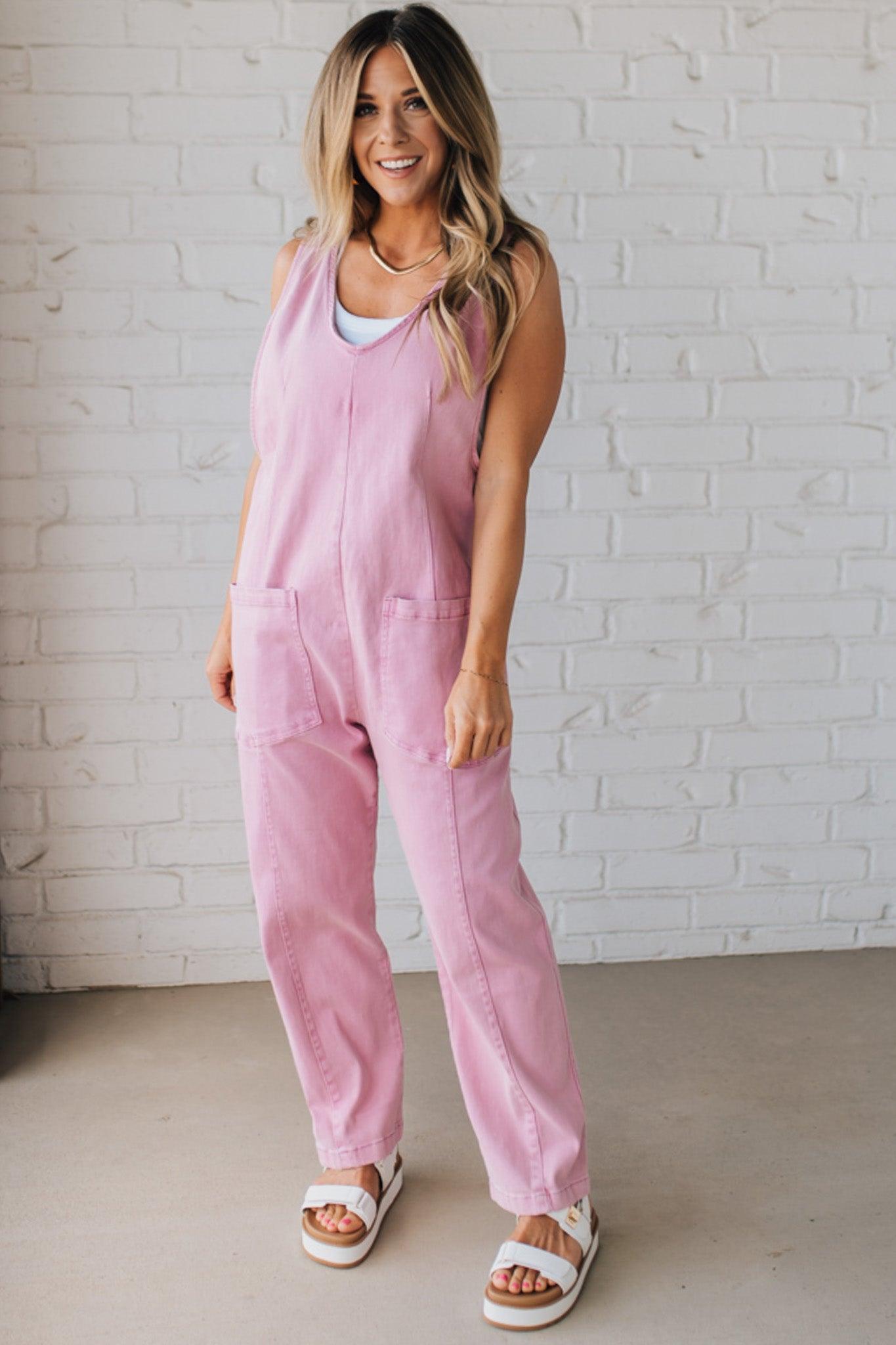 Kami Casual Denim Jumpsuit