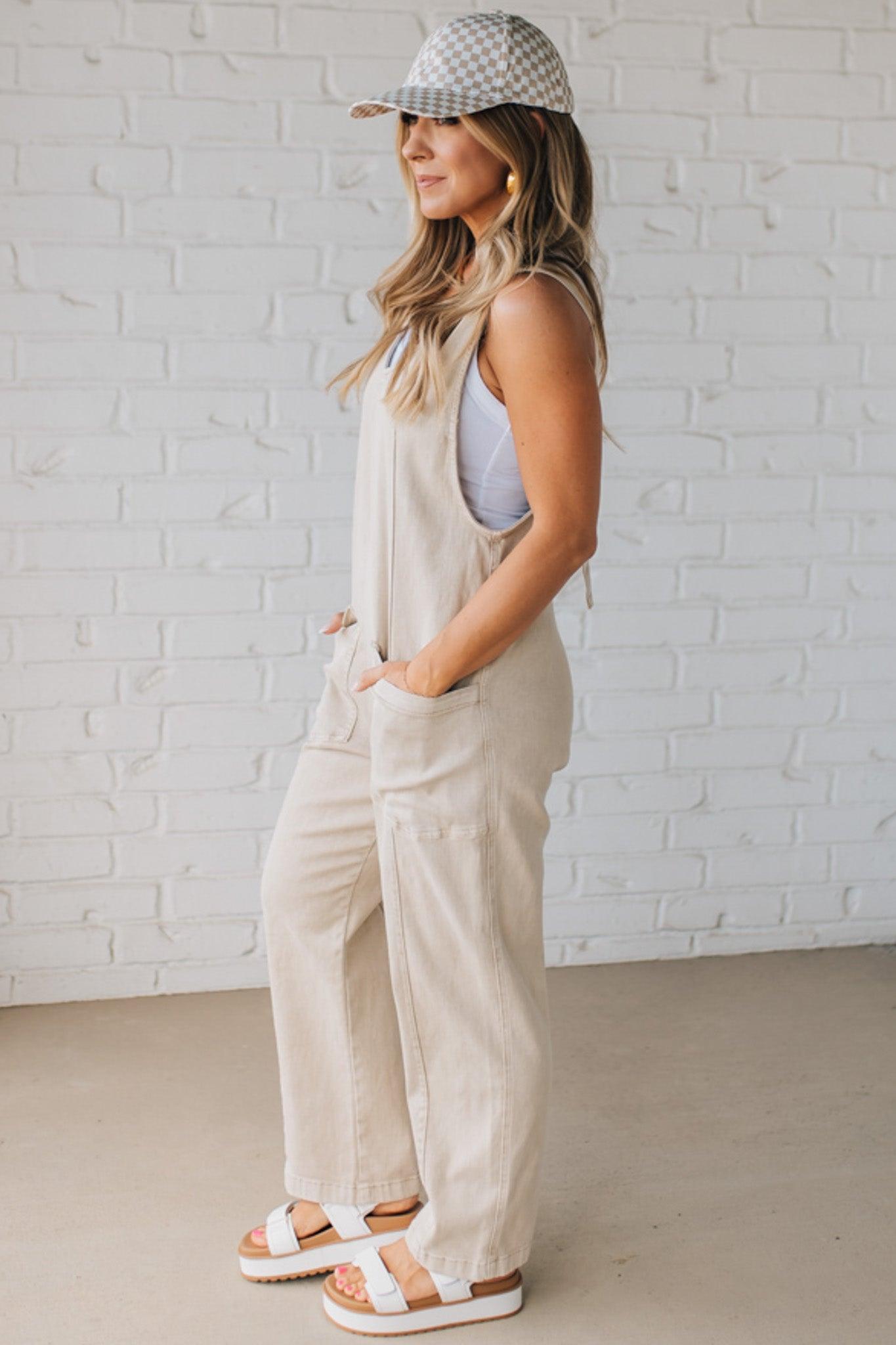 Kami Casual Denim Jumpsuit