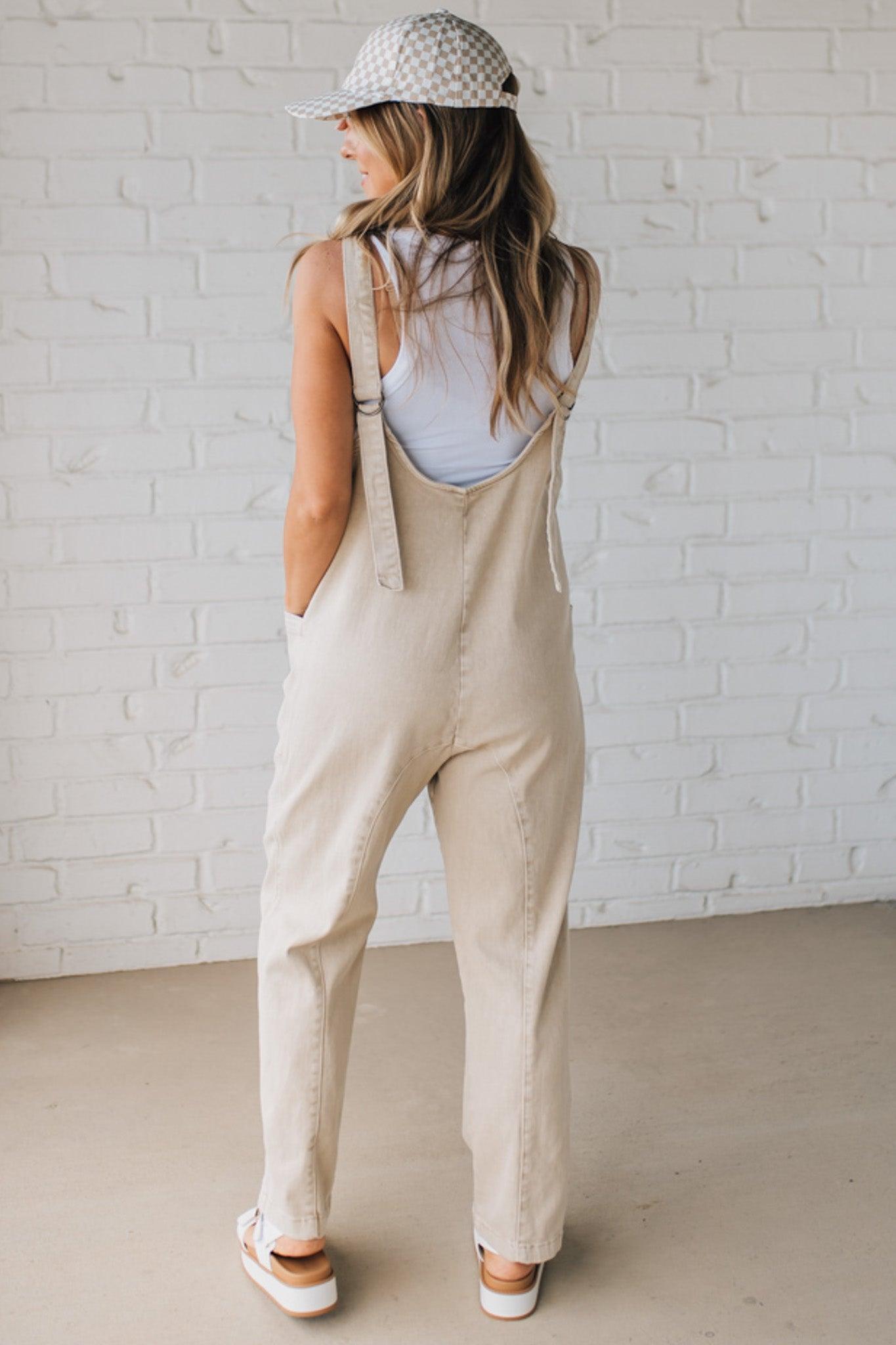 Kami Casual Denim Jumpsuit