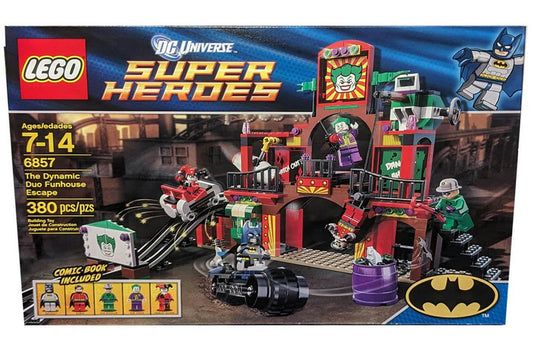 LEGO DC Comics Super Heroes The Dynamic Duo Funhouse Escape Set 6857