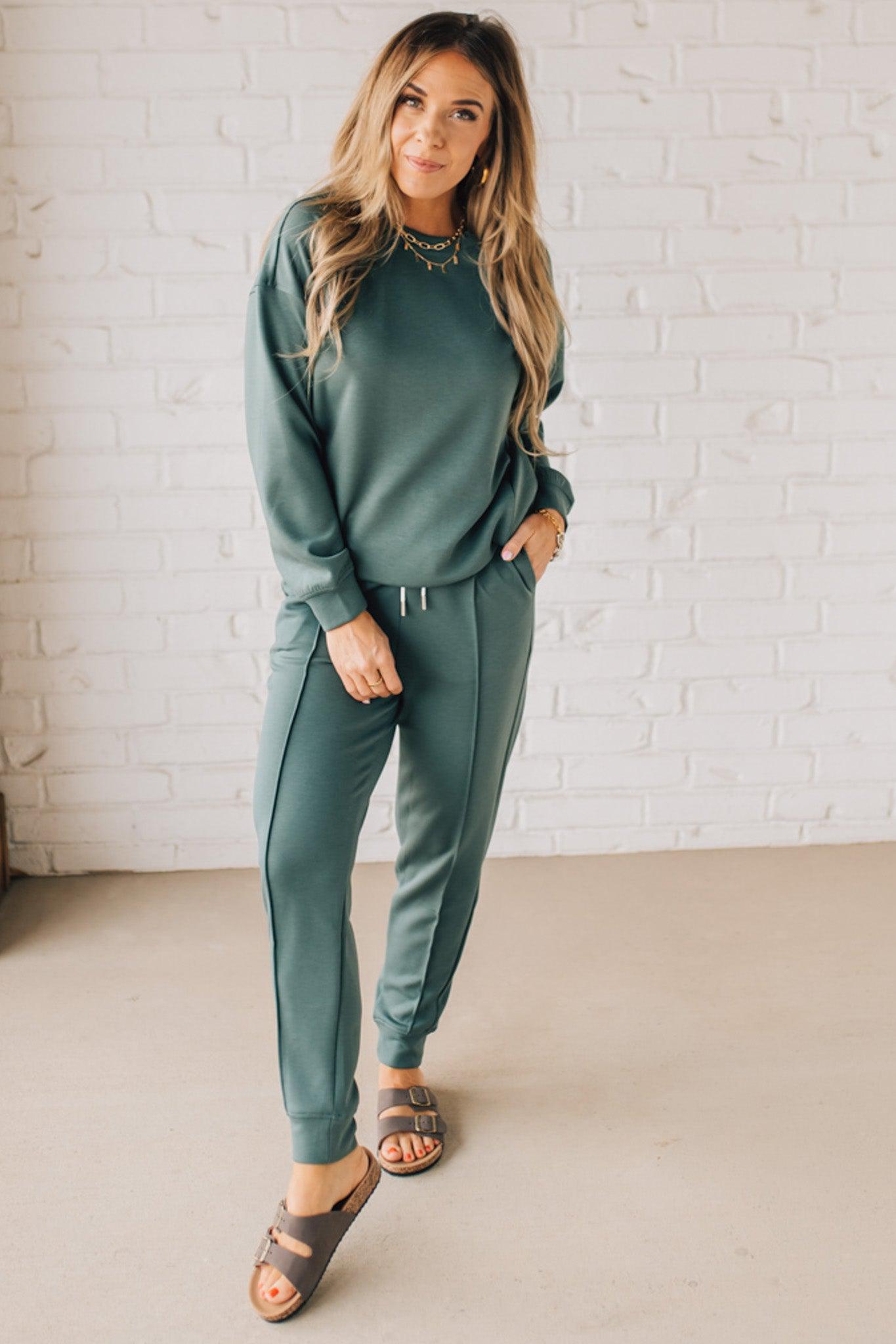 Lined Up Scuba Joggers