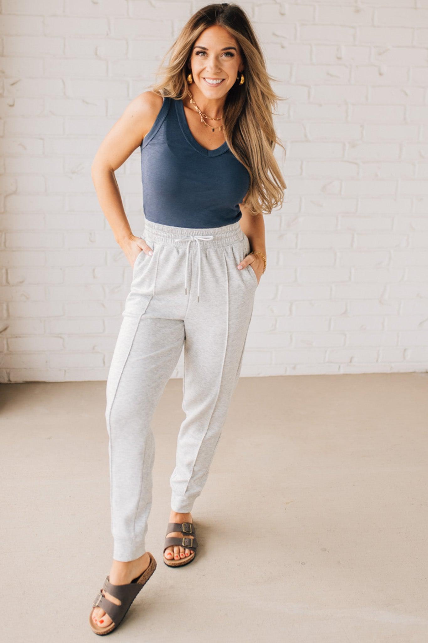 Lined Up Scuba Joggers