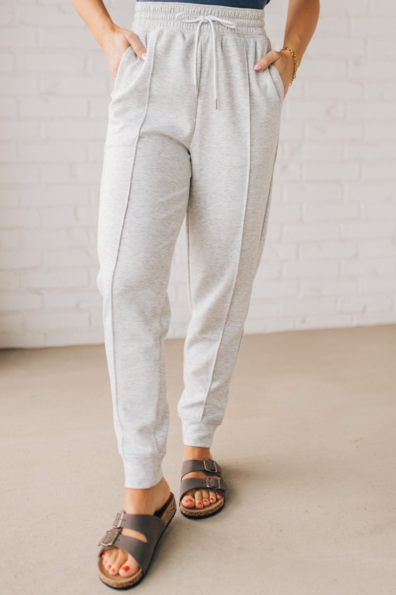 Lined Up Scuba Joggers