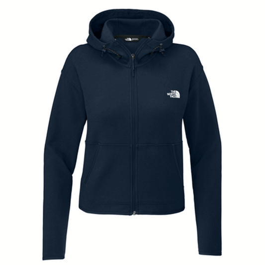 The North Face Women's Summit Navy Double-Knit Full-Zip Hoodie