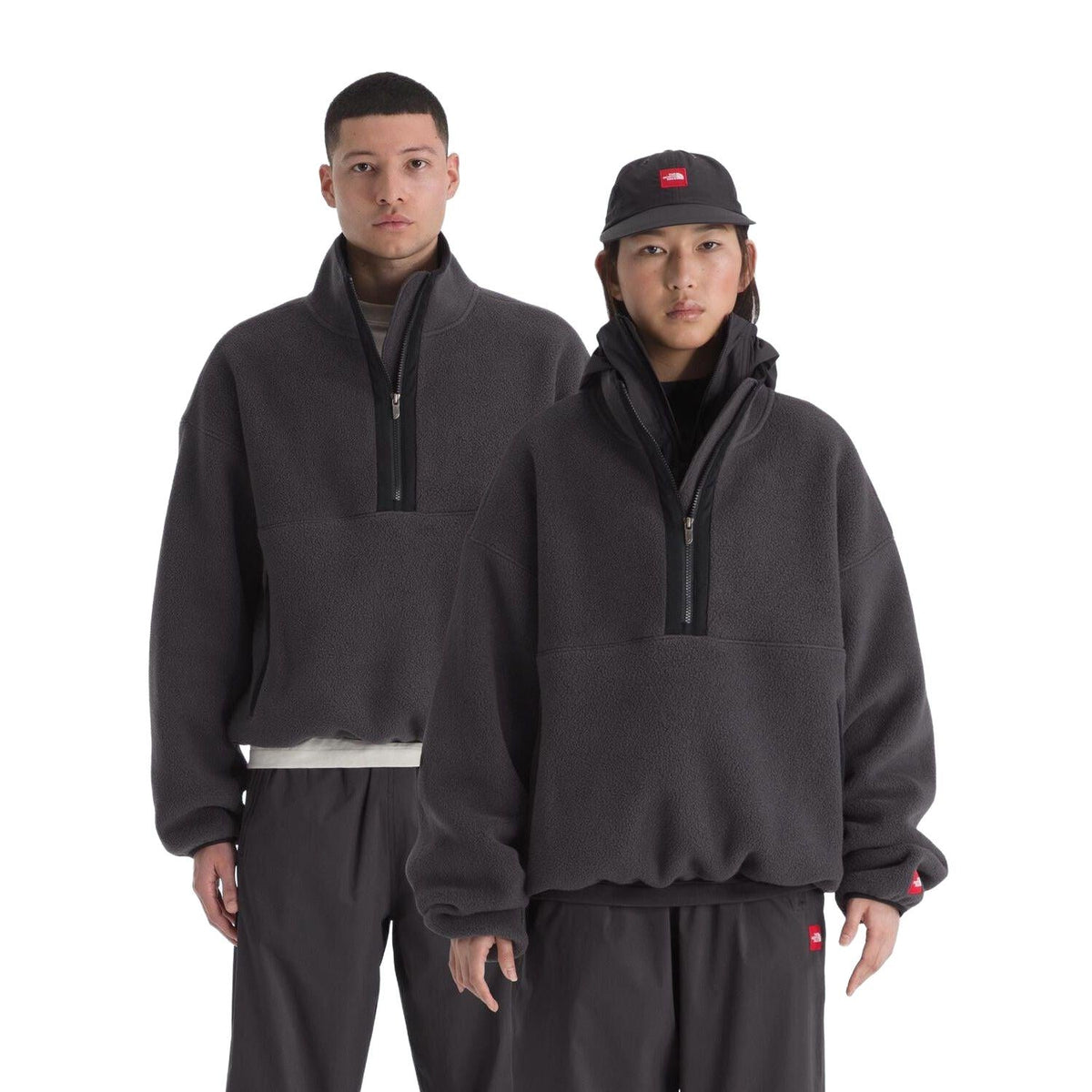 The North Face Men's TNF Red Box 1/2-Zip Fleece