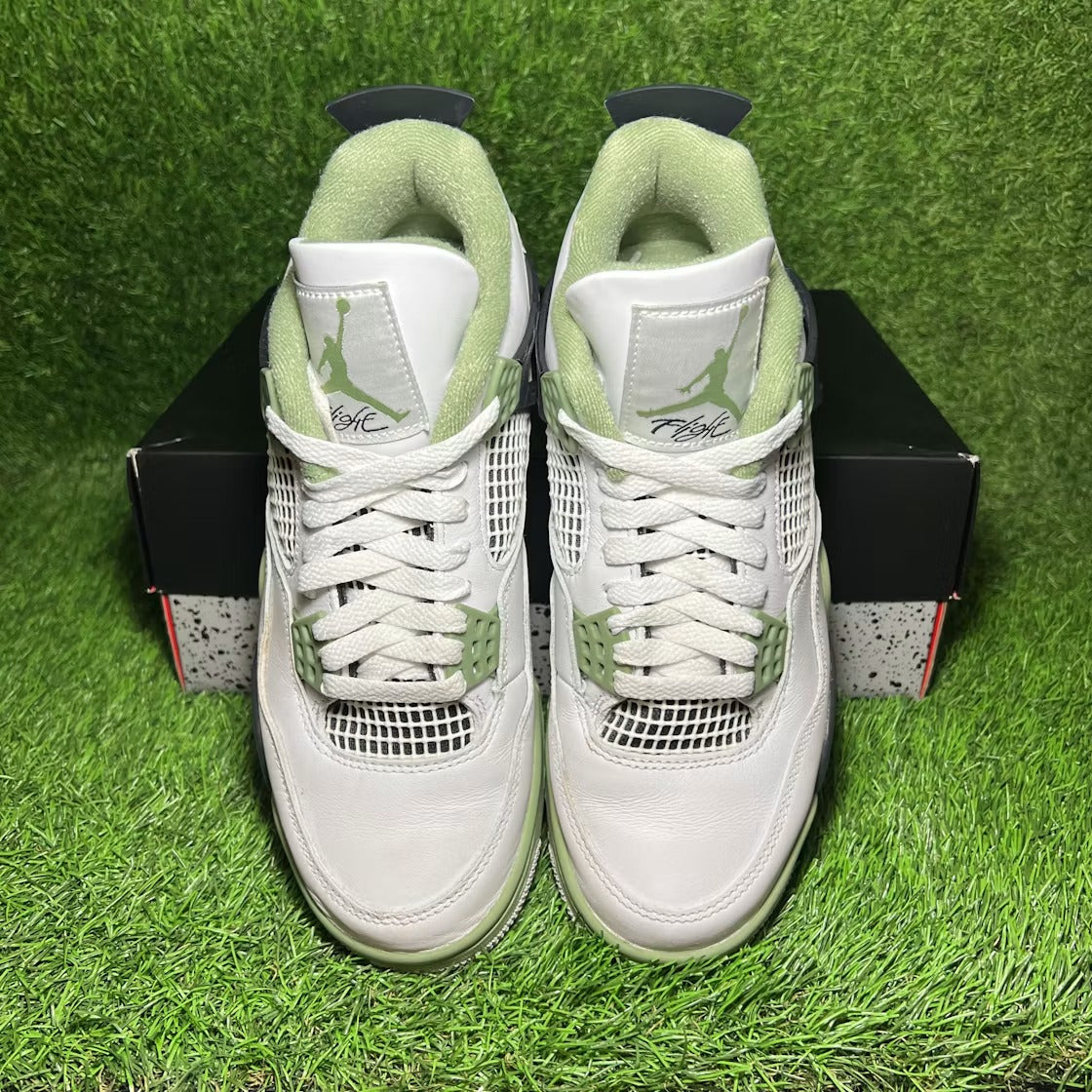 Used - Air Jordan 4 Retro Seafoam (Women's) - US W 9 - detail 3