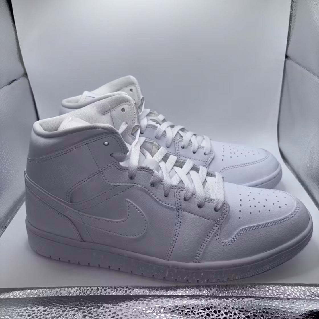 Air Jordan Mid Triple White (2022) (Women's) - US W 11.5 - New - Other - detail 1