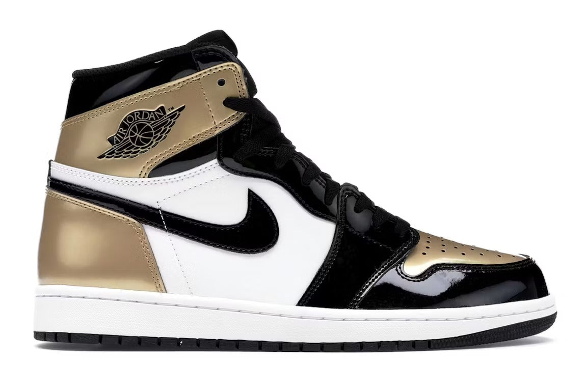 Used - Air Jordan 1 Retro High NRG Patent Gold Toe - US M 11 - catalog main image