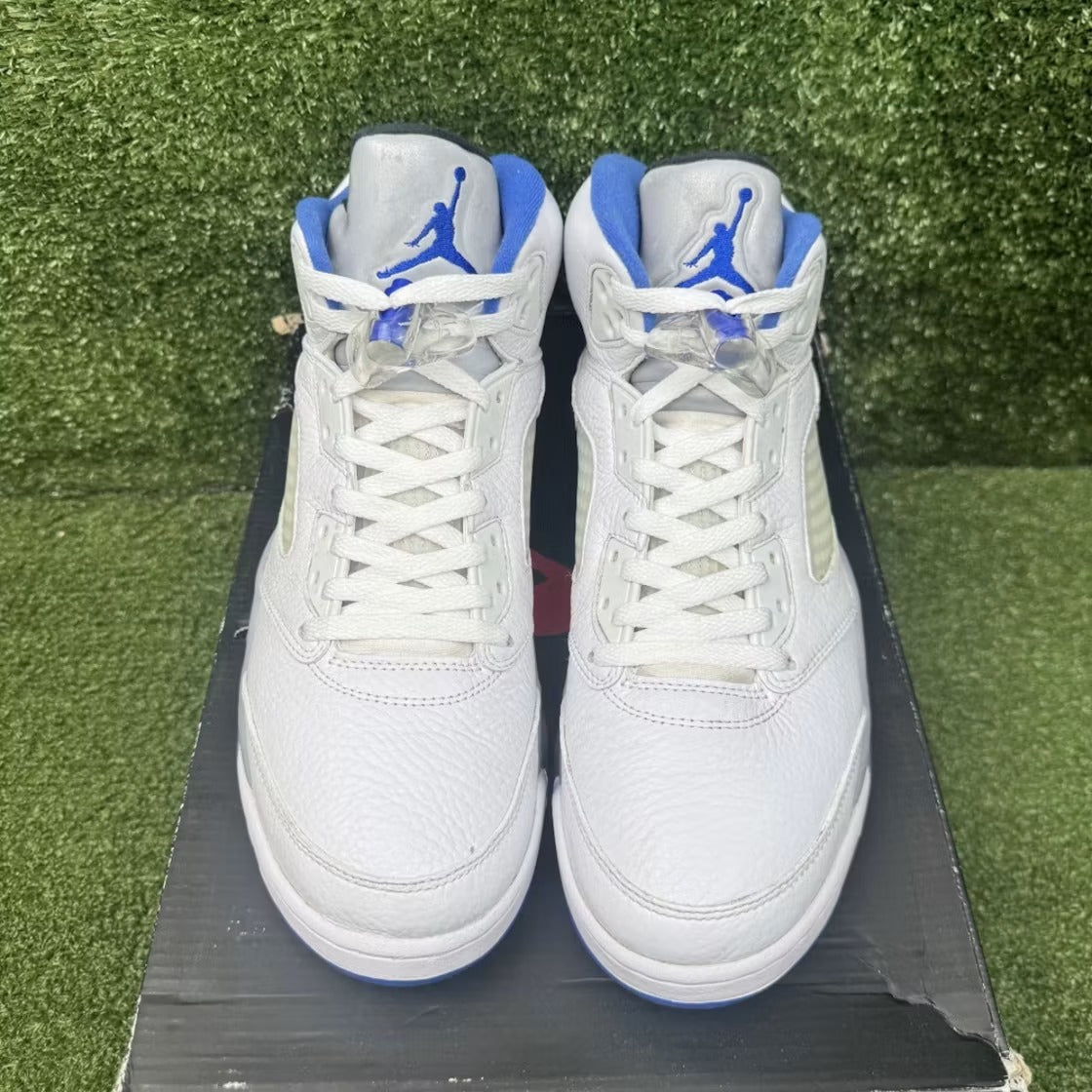 Used - Air Jordan 5 Retro White Stealth (2021) - US M 10.5 - detail 2