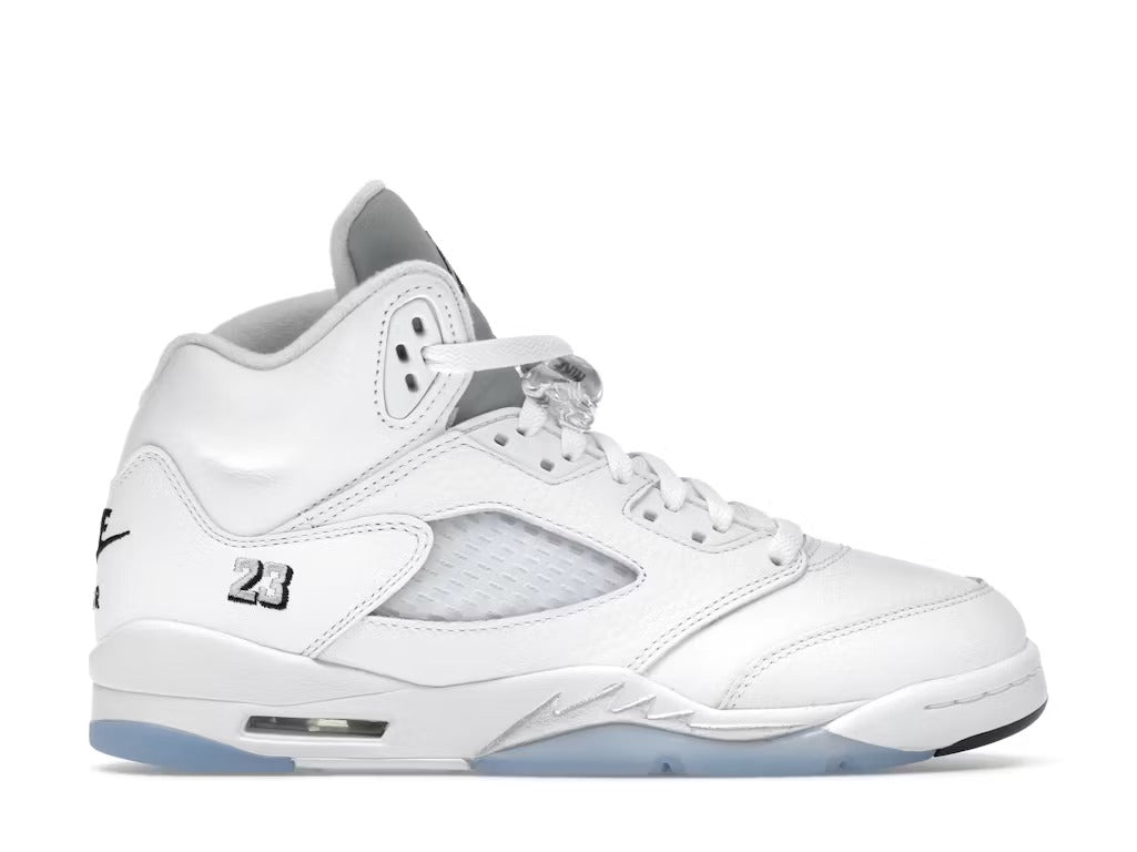 Used - Air Jordan 5 Retro White Metallic (2026) (GS) - US 7Y - catalog main image