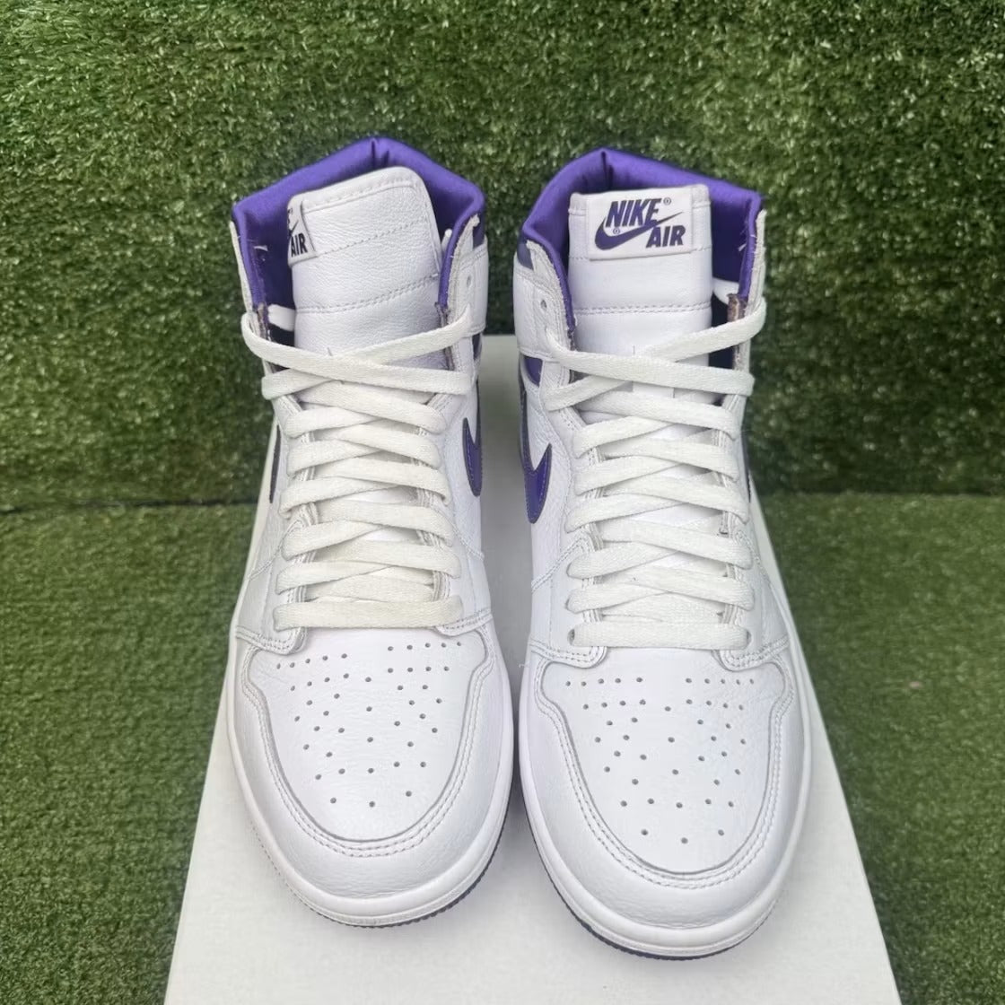 Used - Air Jordan 1 Retro High Court Purple (Women's) - US W 9.5 - detail 2