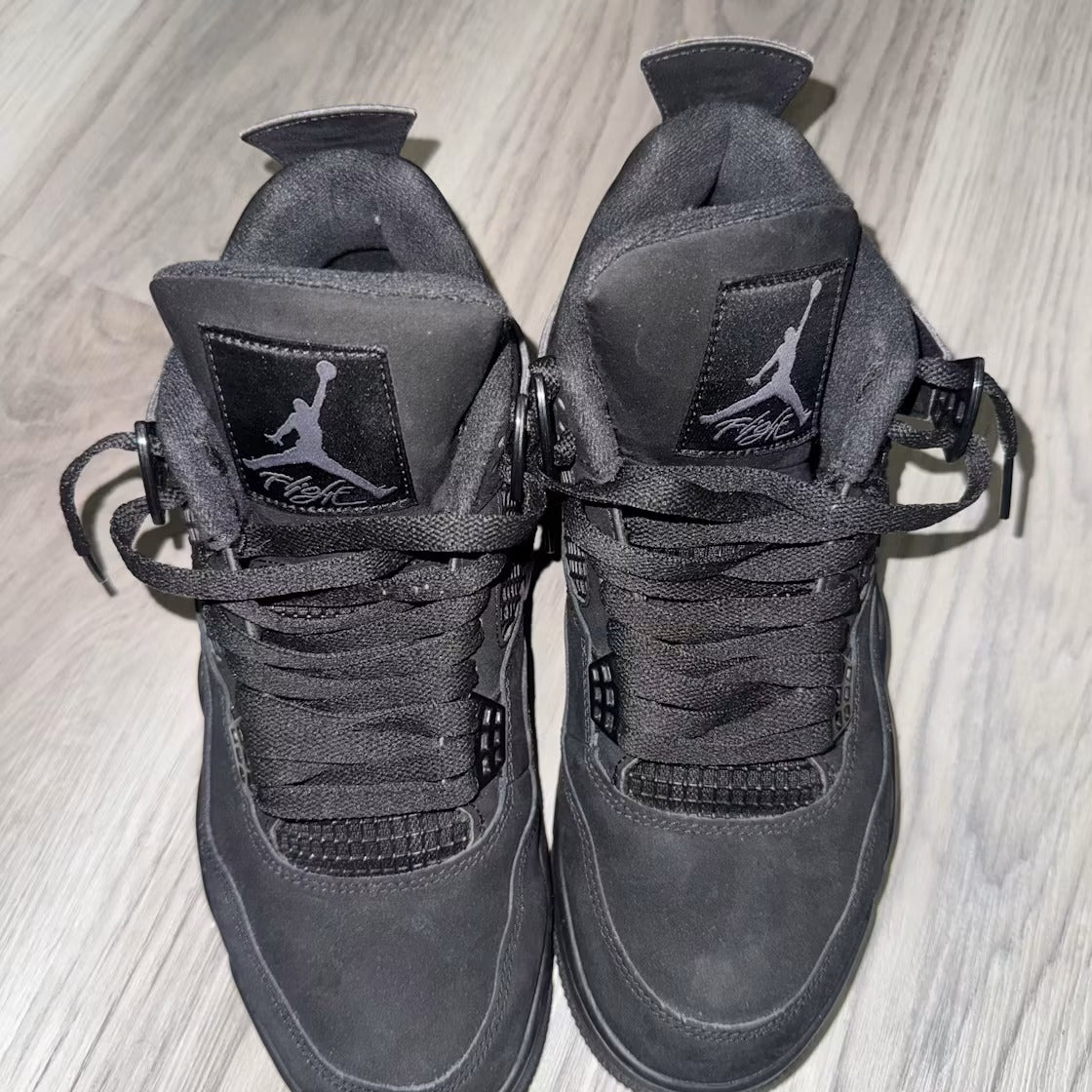 Used - Air Jordan 4 Retro Black Cat (2020) - US M 9.5 - detail 1