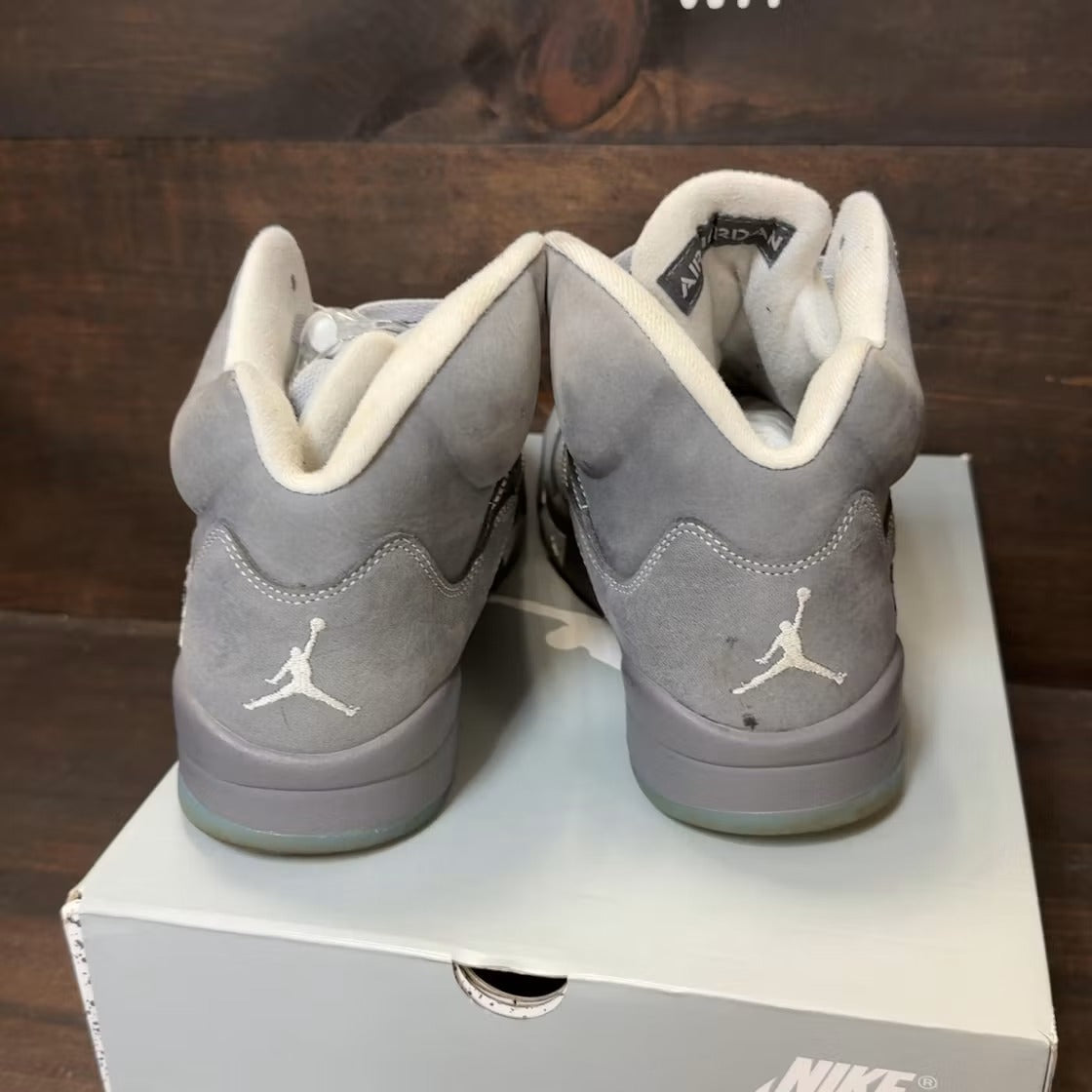 Used - Air Jordan 5 Retro Wolf Grey (2026) - US M 9 - detail 3