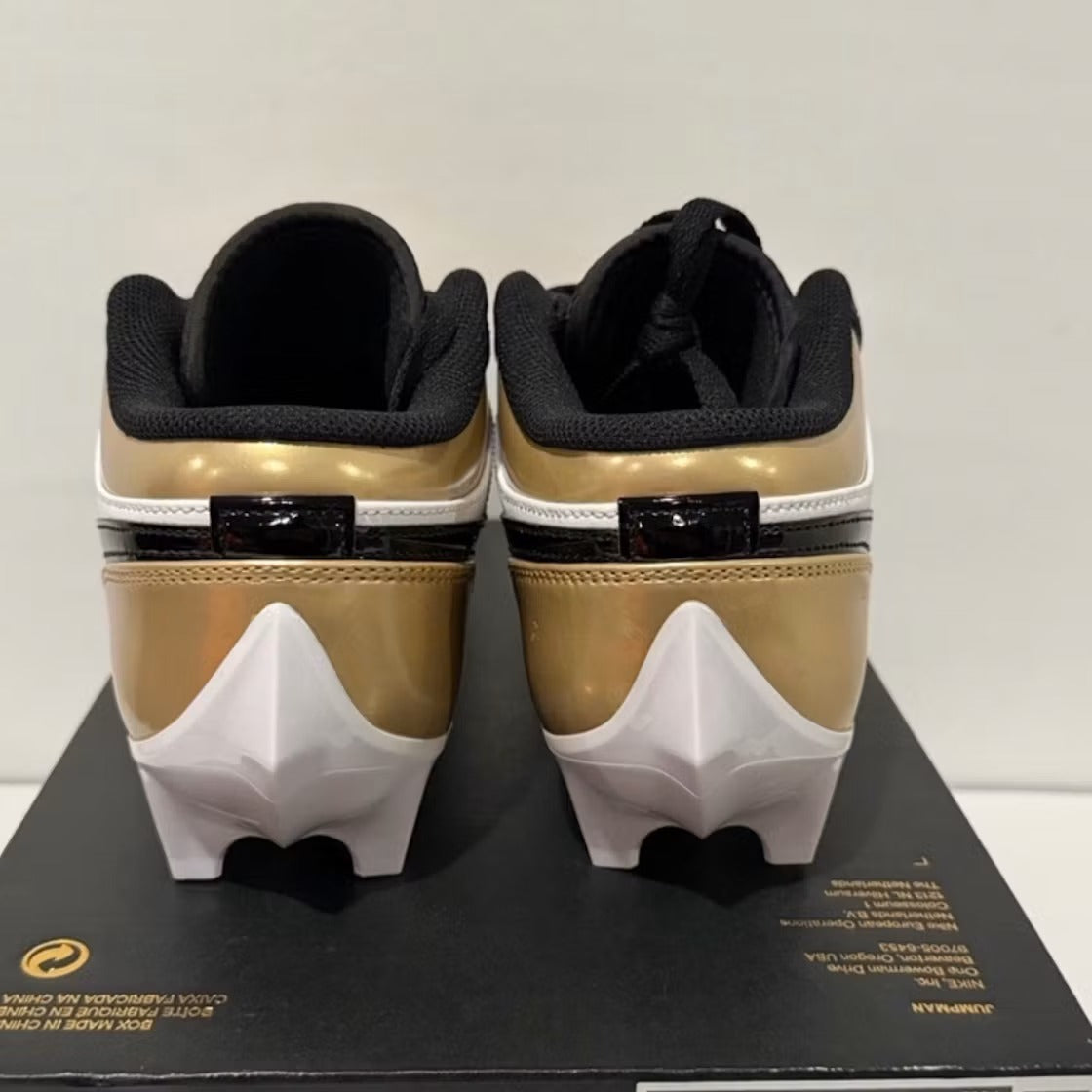 Air Jordan 1 Low TD Cleat Patent Gold Toe - US M 8.5 - New - Other - detail 2