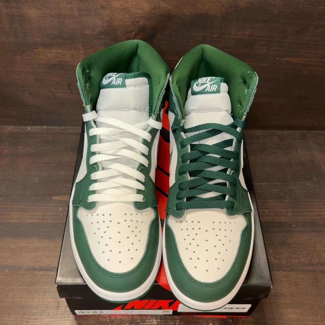Used - Air Jordan 1 Retro High OG Gorge Green - US M 10.5 - detail 2