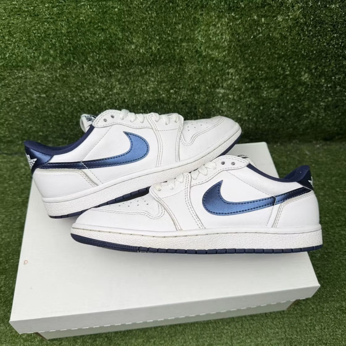 Used - Air Jordan 1 Retro Low '85 Metallic Blue - US M 8 - detail 1