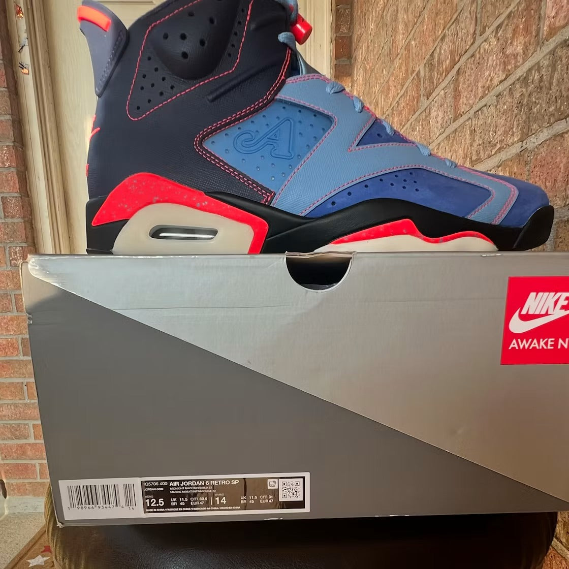 Air Jordan 6 Retro Awake NY Midnight Navy - US M 12.5 - New - Other - detail 5